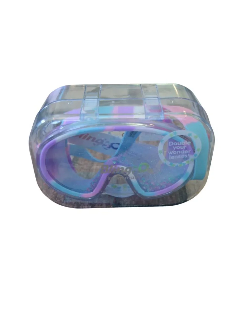 New Blingo Glitter Swim Mask Girls Summer Gear Mermaidcore Fairycore
